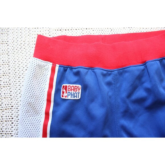 Baby Phat Girls Sweat Pants Size Large/12-14 Pull on Red Blue & white - Picture 8 of 8